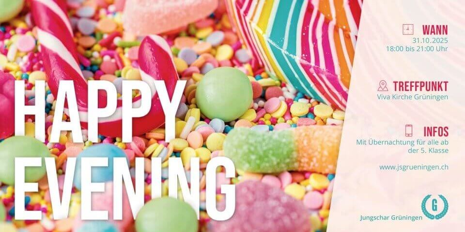 Flyer Happy Evening 2025