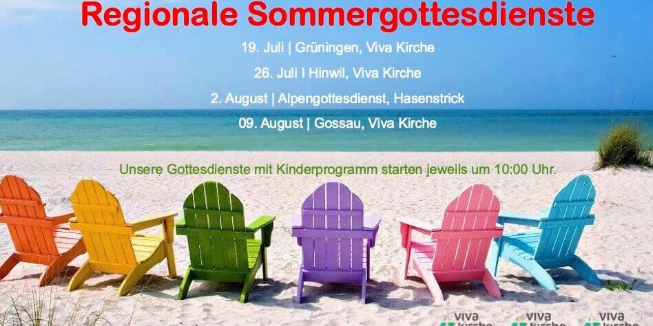 Sommergottesdienste 2026 Sommergottesdienste 2026